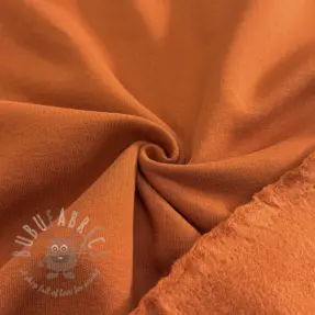 Kardat sweatshirttyg brick