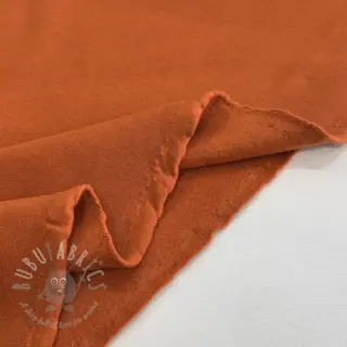 Kardat sweatshirttyg brick