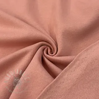 Kardat sweatshirttyg faded coral