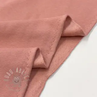 Kardat sweatshirttyg faded coral