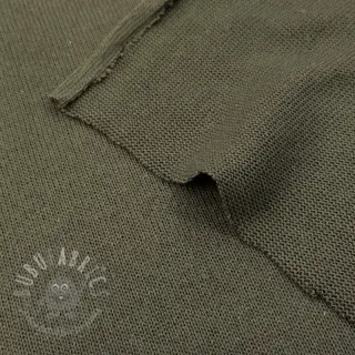 Tröjtrikå BABY KNIT camo green