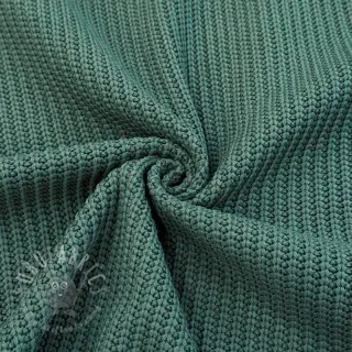 Tröjtrikå BIG KNIT ocean green
