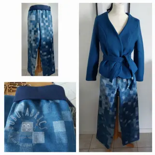 JEANS DENIM Patchwork fancy design Och