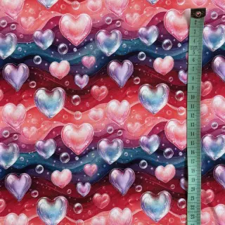 Teplákovina All you need is love design B digital print