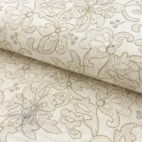 Bomullstyg Sofia EMBROIDERY Indian