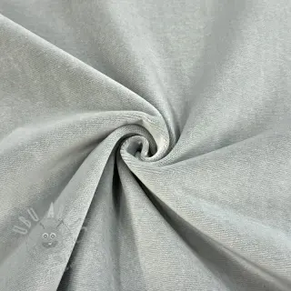 Sammet VELVET PREMIUM light grey