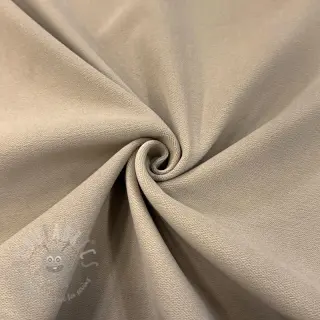Sammet VELVET LIGHT dark beige