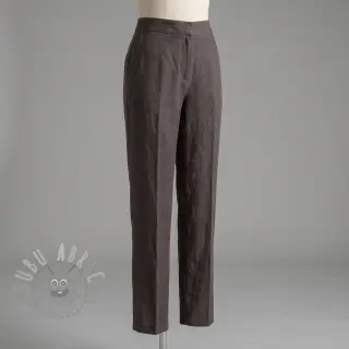 Förtvättat lin STONEWASHED PREMIUM mocha