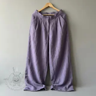 Förtvättat lin STONEWASHED PREMIUM lavender