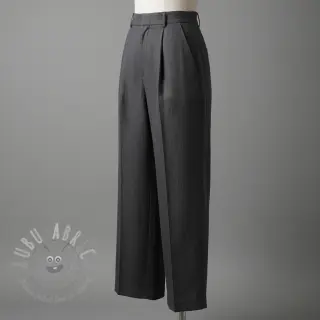 Förtvättat lin STONEWASHED PREMIUM black