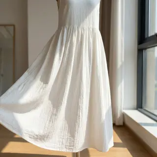 Ľan predpraný STONEWASHED PREMIUM white