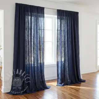 Förtvättat lin STONEWASHED PREMIUM marine
