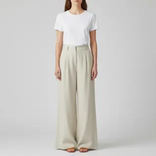 Ľan predpraný STONEWASHED PREMIUM pebble