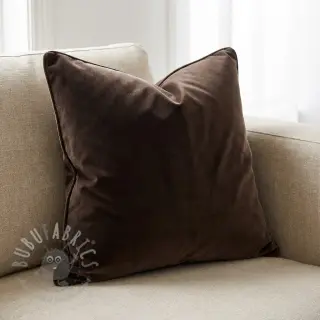 Sammet VELVET LIGHT wood brown