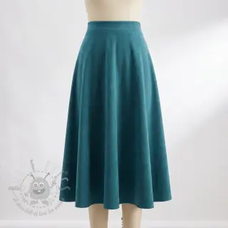Sammet VELVET LIGHT light petrol