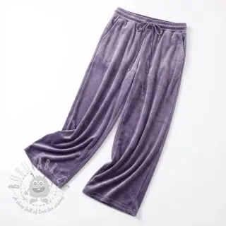 Sammet VELVET STRETCH violet