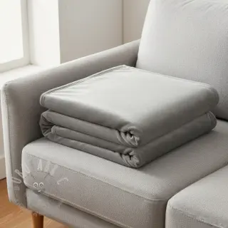 Sammet VELVET STRETCH light grey