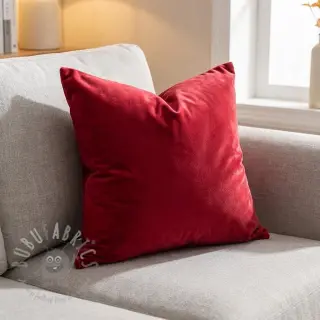 Sammet VELVET STRETCH red
