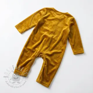 Sammet VELVET STRETCH camel
