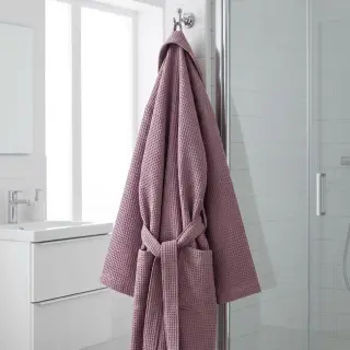 Bavlna s vaflovou väzbou old purple