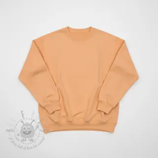 Sweatshirttyg PREMIUM apricot ice