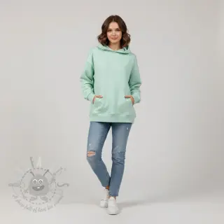 Sweatshirttyg PREMIUM misty jade