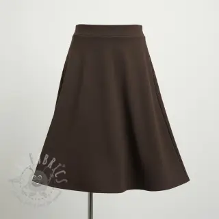 Sweatshirttyg PREMIUM dark mocha