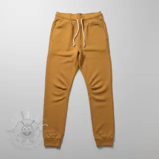 Sweatshirttyg PREMIUM dark camel