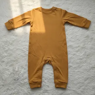 Sweatshirttyg PREMIUM dark camel