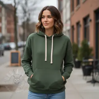Sweatshirttyg PREMIUM army