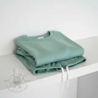 Sweatshirttyg PREMIUM dark mint