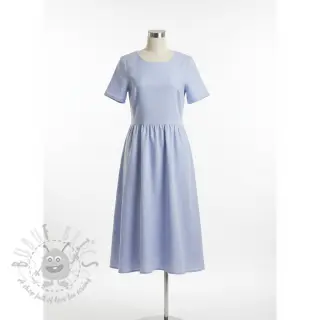 Förtvättat lin 170 g blue lavender