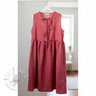 Förtvättat lin 170 g rose pink