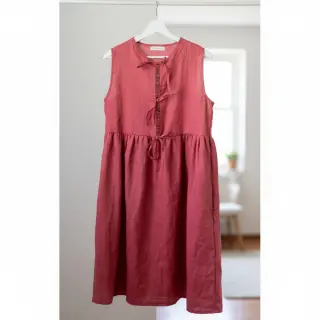 Ľan predpraný 170 g rose pink