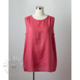 Förtvättat lin 170 g rose pink