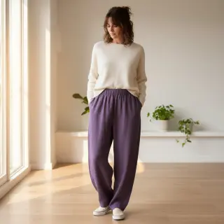 Ľan predpraný 170 g aubergine