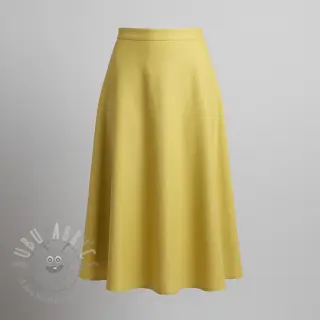 Förtvättat lin 170 g yellow
