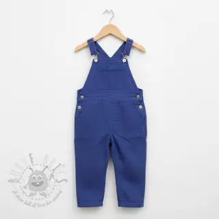 Förtvättat lin sapphire blue