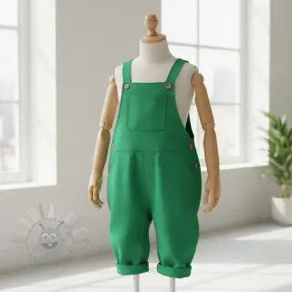 Förtvättat lin 170 g grass green