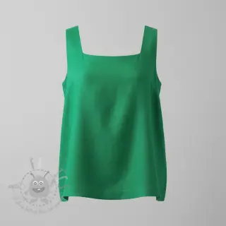 Förtvättat lin 170 g grass green