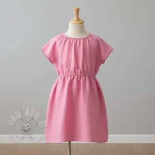 Förtvättat lin 170 g light pink