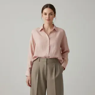 Ľan predpraný 170 g light rose