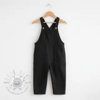 Förtvättat lin 170 g black