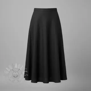Förtvättat lin 170 g black