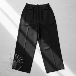 Förtvättat lin 170 g black