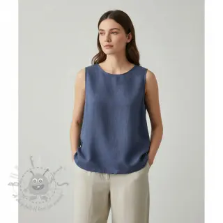 Förtvättat lin jeans