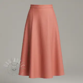 Förtvättat lin peach