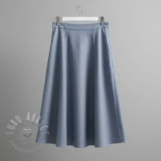 Förtvättat lin blue shadow