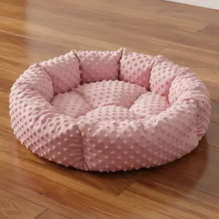 Minky baby pink