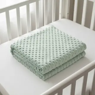 Minky light mint